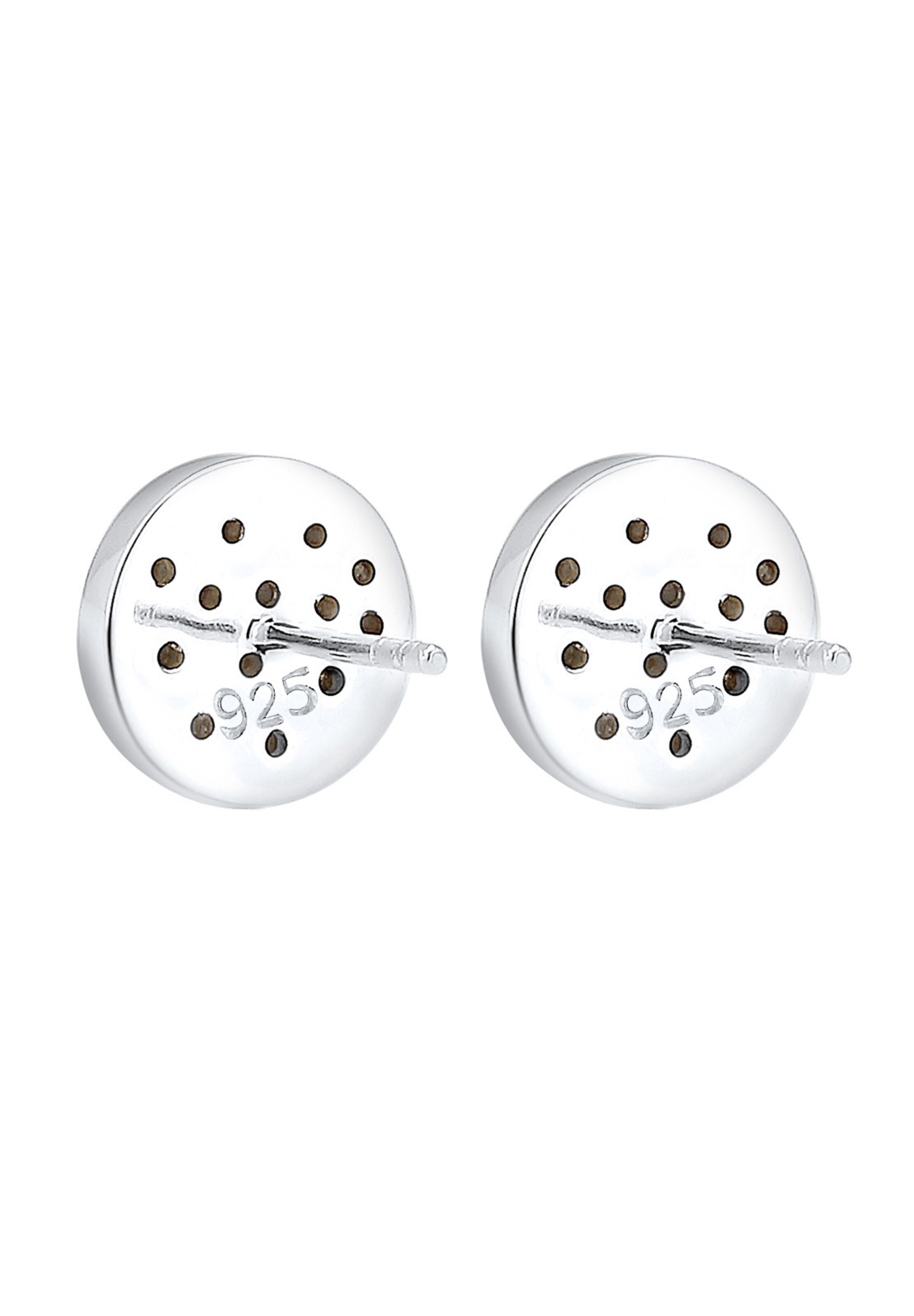 ELLI Ohrringe 'Kreis' in Silber