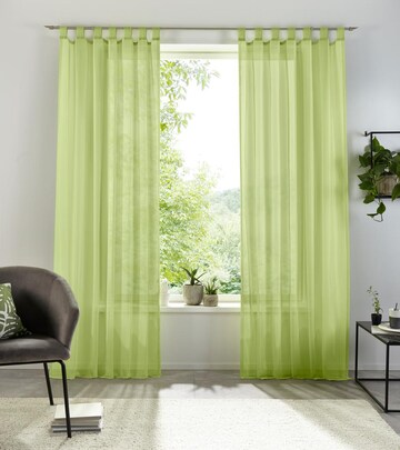 MY HOME Curtains & Drapes in Green