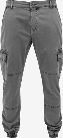 Pantaloni cargo di Urban Classics in grigio: frontale