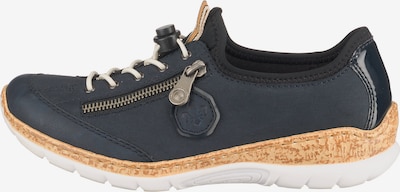 RIEKER Sneakers laag in de kleur Donkerblauw / Bruin, Productweergave
