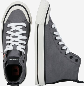 DIESEL Sneakers hoog 'Astico' in Grijs