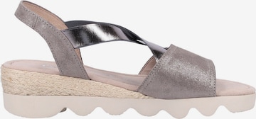 GABOR Strap Sandals in Grey