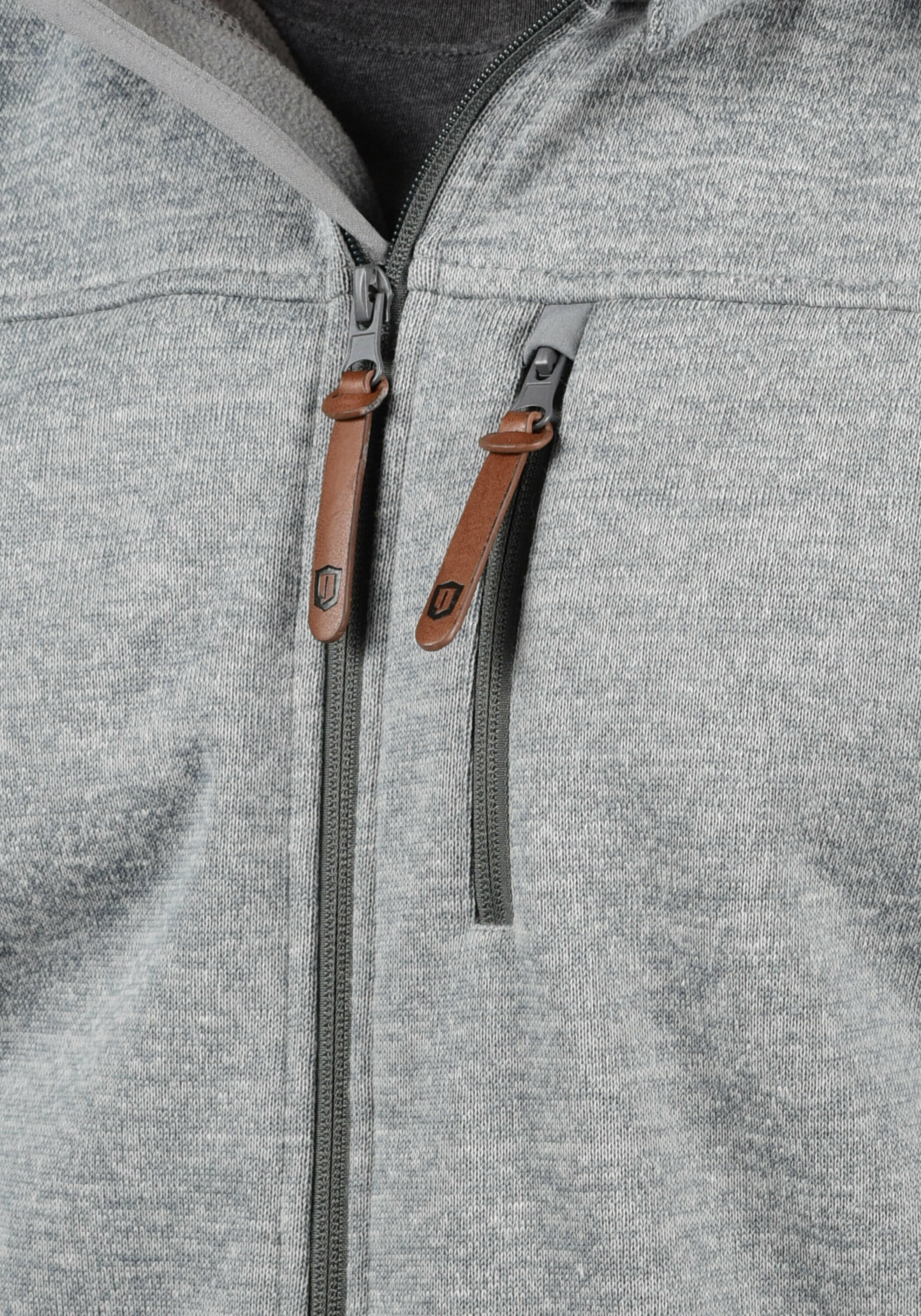 INDICODE JEANS Jacke 'Grosvenor' in Grau