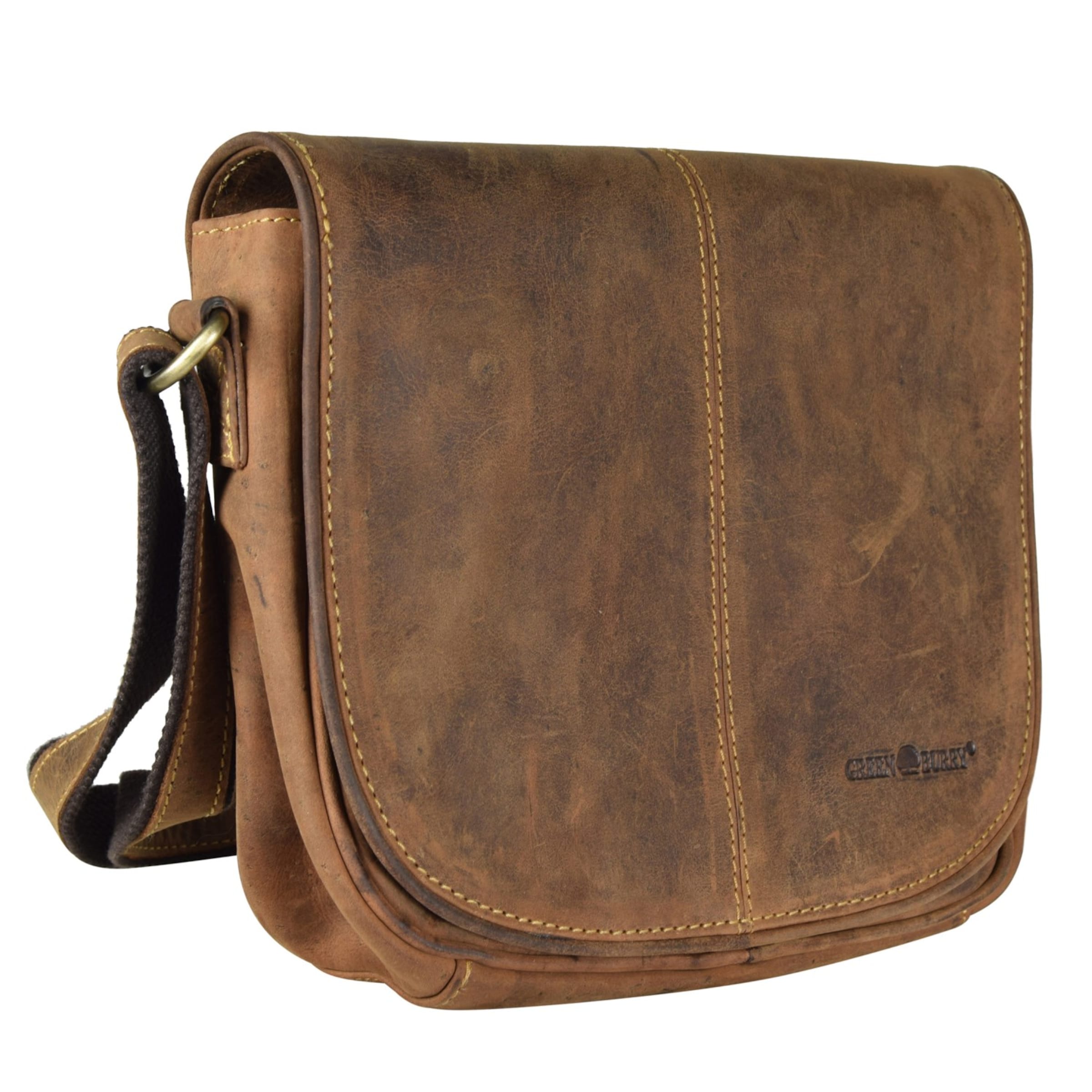 GREENBURRY Crossbody bag in Brown: front