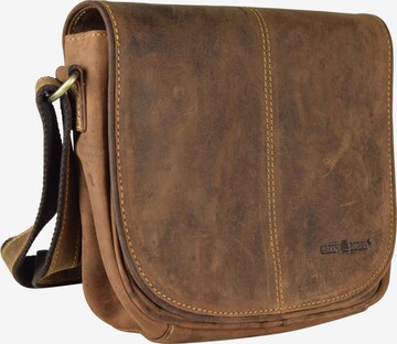 GREENBURRY Crossbody Bag in Brown: front