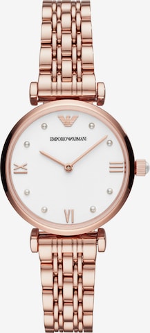 Emporio Armani Analog Watch in Gold: front