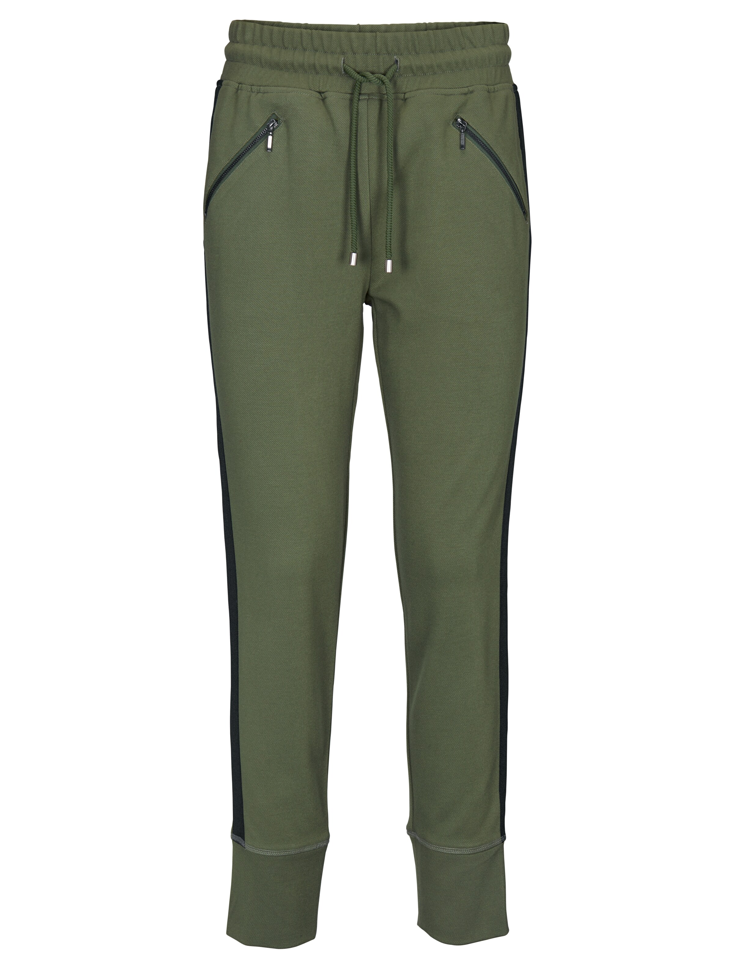 heine - Broek in de kleur Olijfgroen