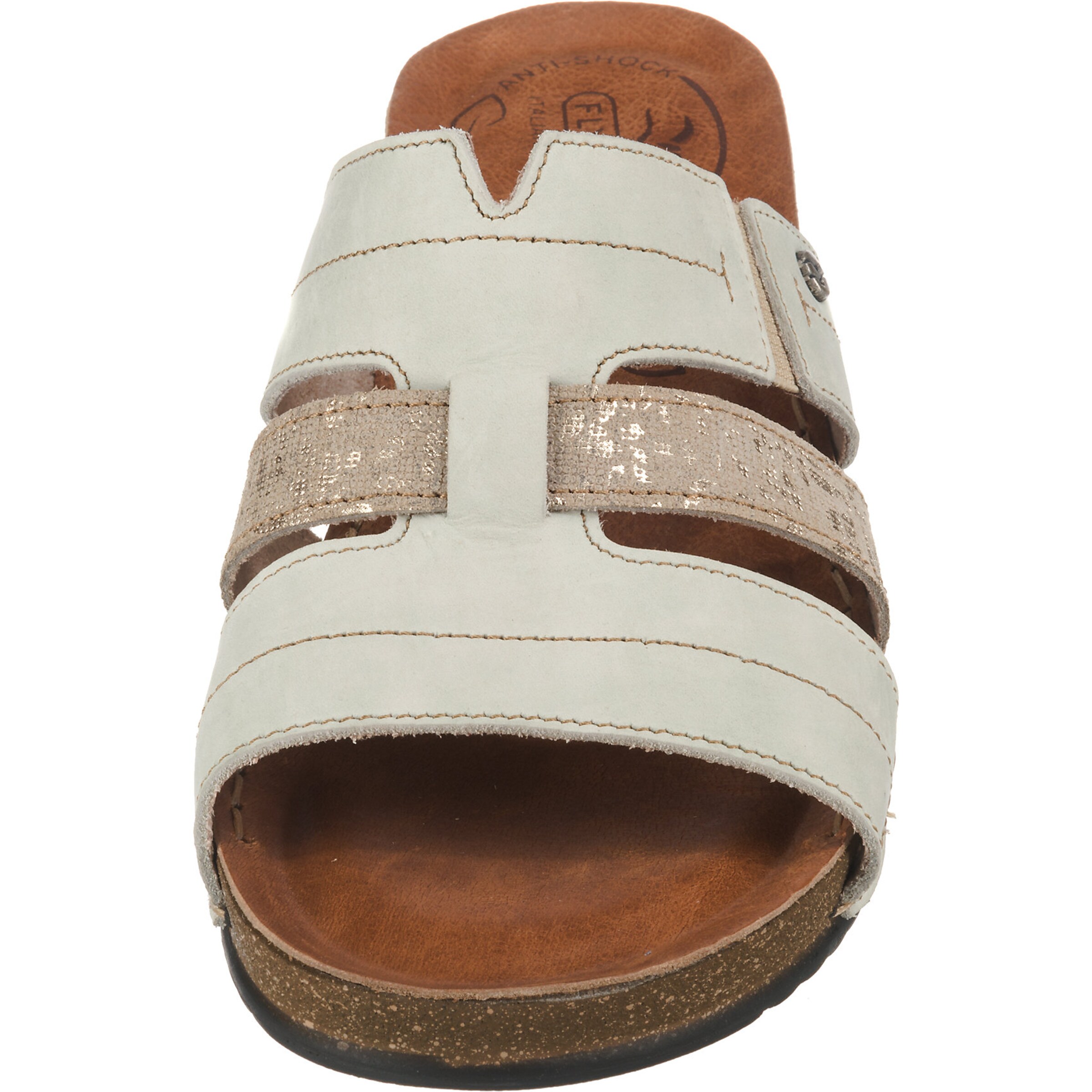 FLY FLOT - Pantoletten in beige