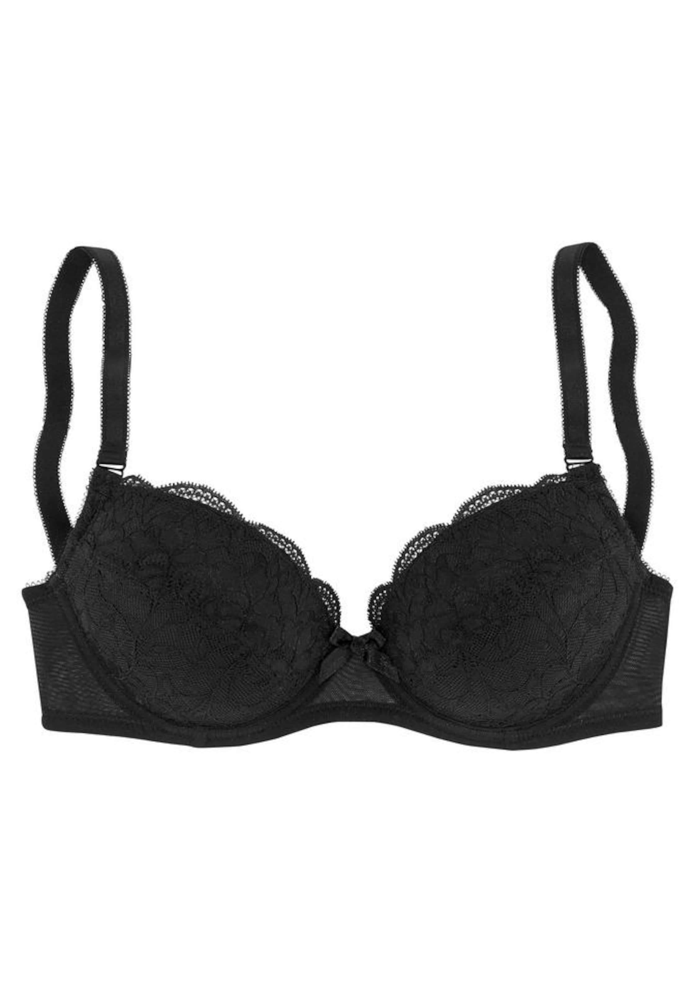 PETITE FLEUR T-shirt Bra in Black