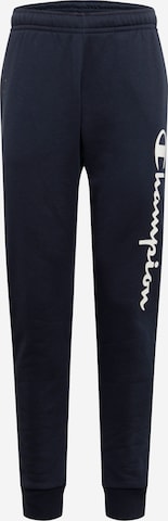 Pantaloni de la Champion Authentic Athletic Apparel pe albastru: față