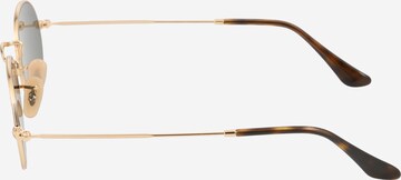 Ray-Ban Casual Sonnenbrille 'OVAL' in Gold: bočná strana