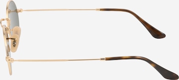 Ray-Ban Sunglasses 'OVAL' in Gold: side