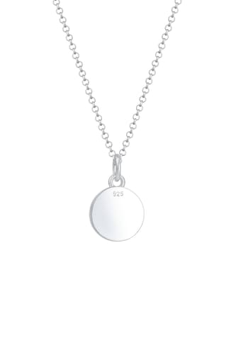 ELLI Halskette Buchstabe - M in Silber