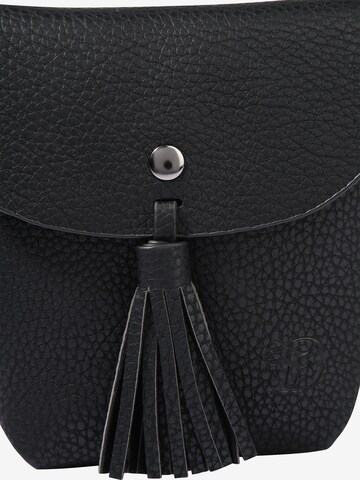 TOM TAILOR DENIM Crossbody bag 'IDA' in Black