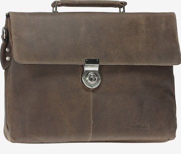 Harold's Document Bag 'Antico' in Brown: front