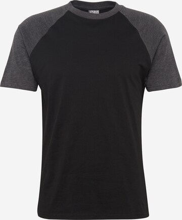 T-Shirt Urban Classics en noir : devant