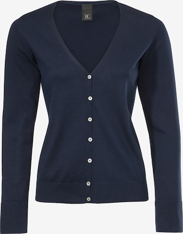 Cardigan heine en bleu : devant