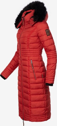 NAVAHOO Winter Coat 'Umay' in Red