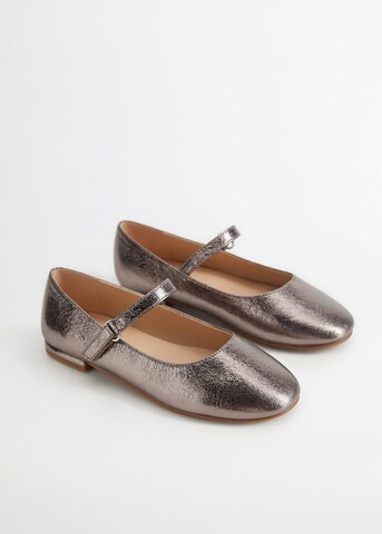 MANGO KIDS Ballerina's in Zilver