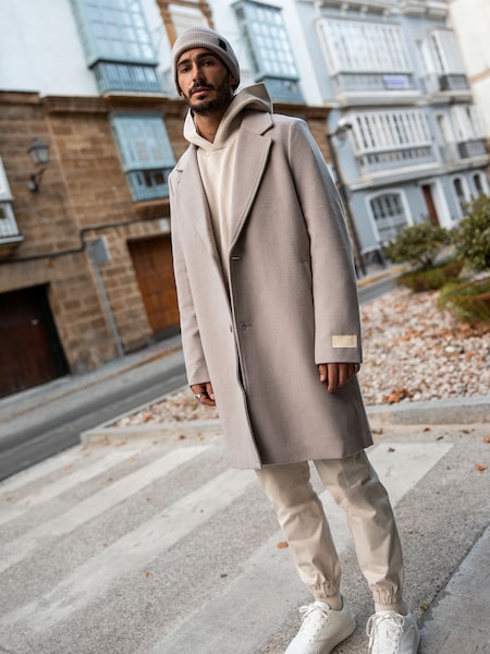 Tiago - Beige Look by DAN FOX APPAREL