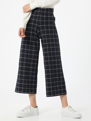 Part Two Wide leg Pleated Pants 'Ilisan' in Blue: front