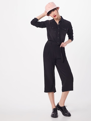 TOM TAILOR Loosefit Culotte in Schwarz