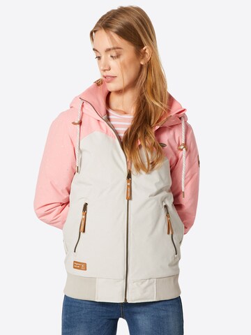 Ragwear Jacke 'NUGGIE B' in Pink: predná strana