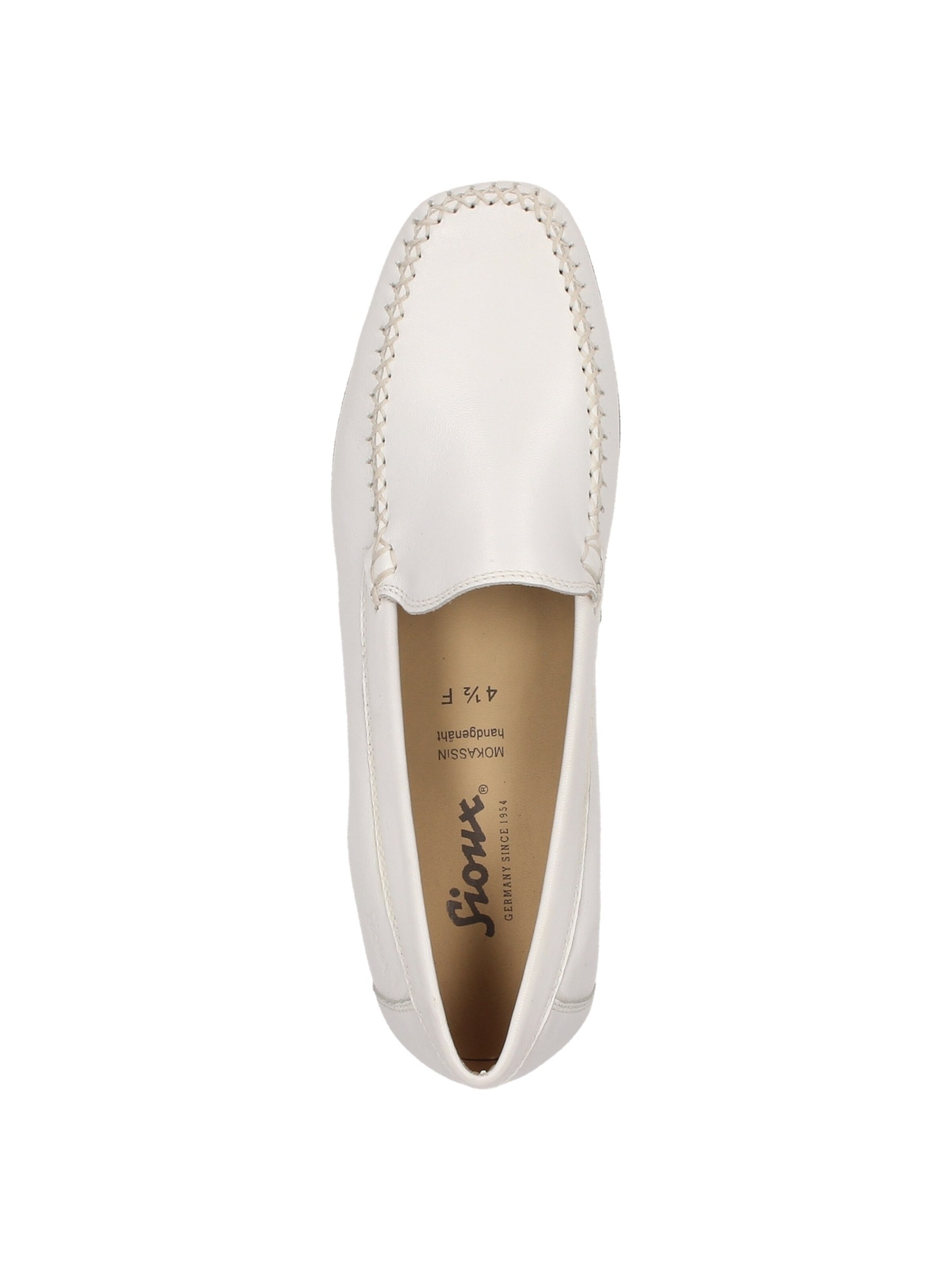 Mocassin 'Campina' SIOUX en blanc
