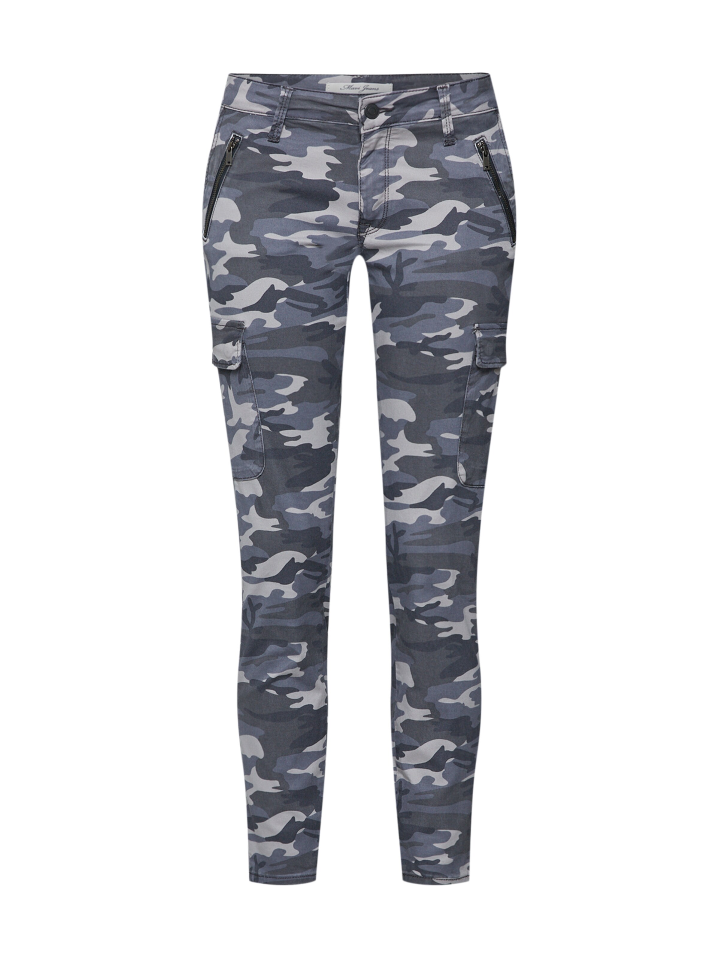 Mavi - Cargobroek 'Juliette' in de kleur Grijs