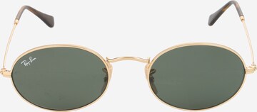 Ochelari de soare 'OVAL' de la Ray-Ban pe auriu