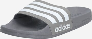 Claquettes / Tongs 'Adilette' ADIDAS SPORTSWEAR en gris : devant