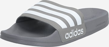 pilka ADIDAS SPORTSWEAR Sandalai / maudymosi batai 'Adilette': priekis