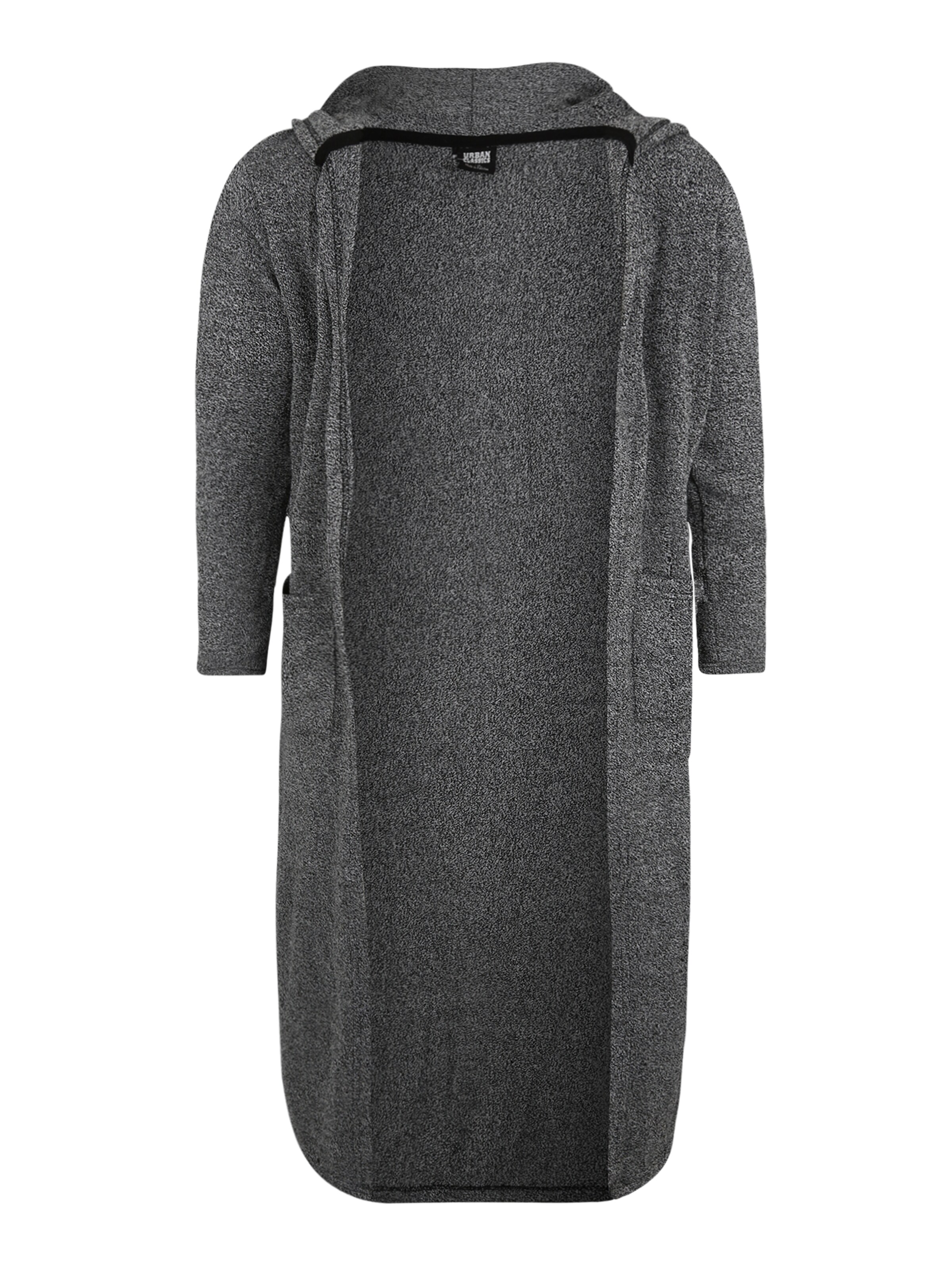 Urban Classics Curvy - Gebreid vest 'Terry' in de kleur Grijs