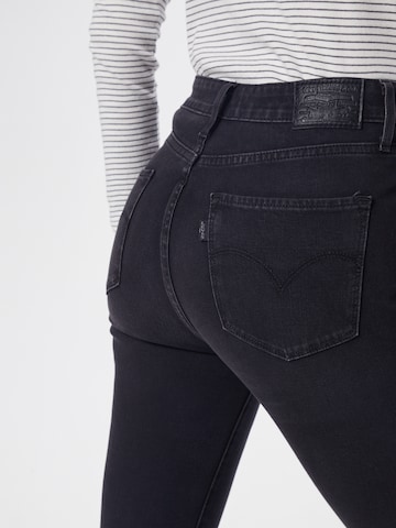LEVI'S ® Skinny Jeansy '721™ High Rise Skinny' w kolorze czarny