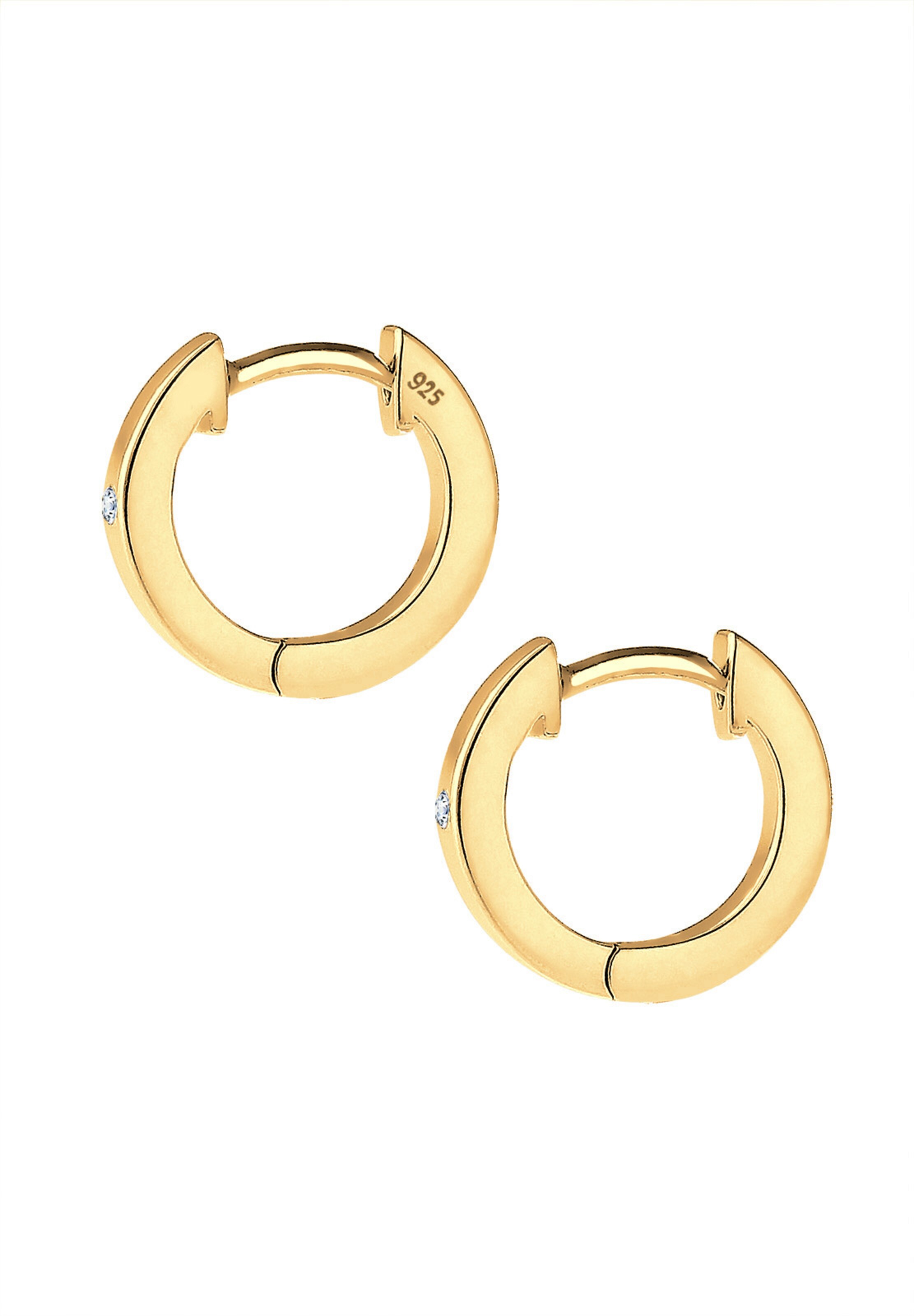 Elli DIAMONDS Oorbellen in Goud