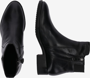 Bottines 'Felicity' GEOX en noir : sur le côté