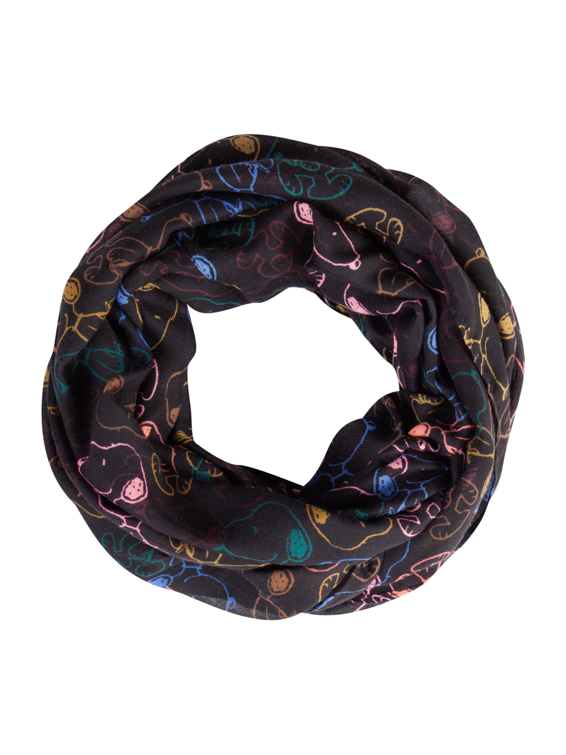 CODELLO - Tunnelsjaal 'SNOOPY' in de kleur Gemengde kleuren