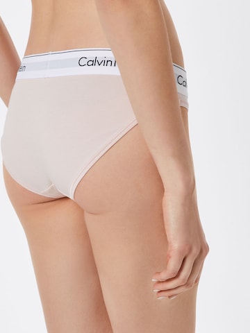 Calvin Klein Underwear قميص نسائي تحتي بلون زهري: الخلف