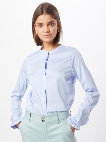 MOS MOSH Blouse in Blue: front