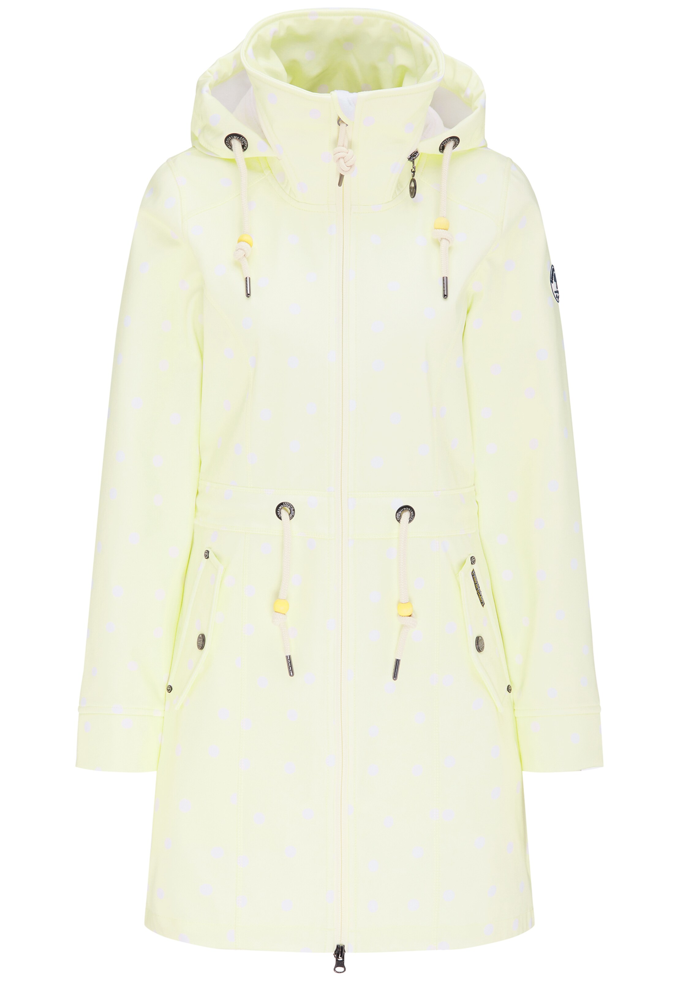 Schmuddelwedda - Tussenmantel in de kleur Lichtgeel