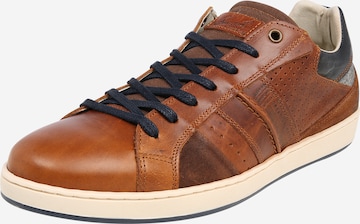 BULLBOXER Sneakers laag in Bruin: voorkant