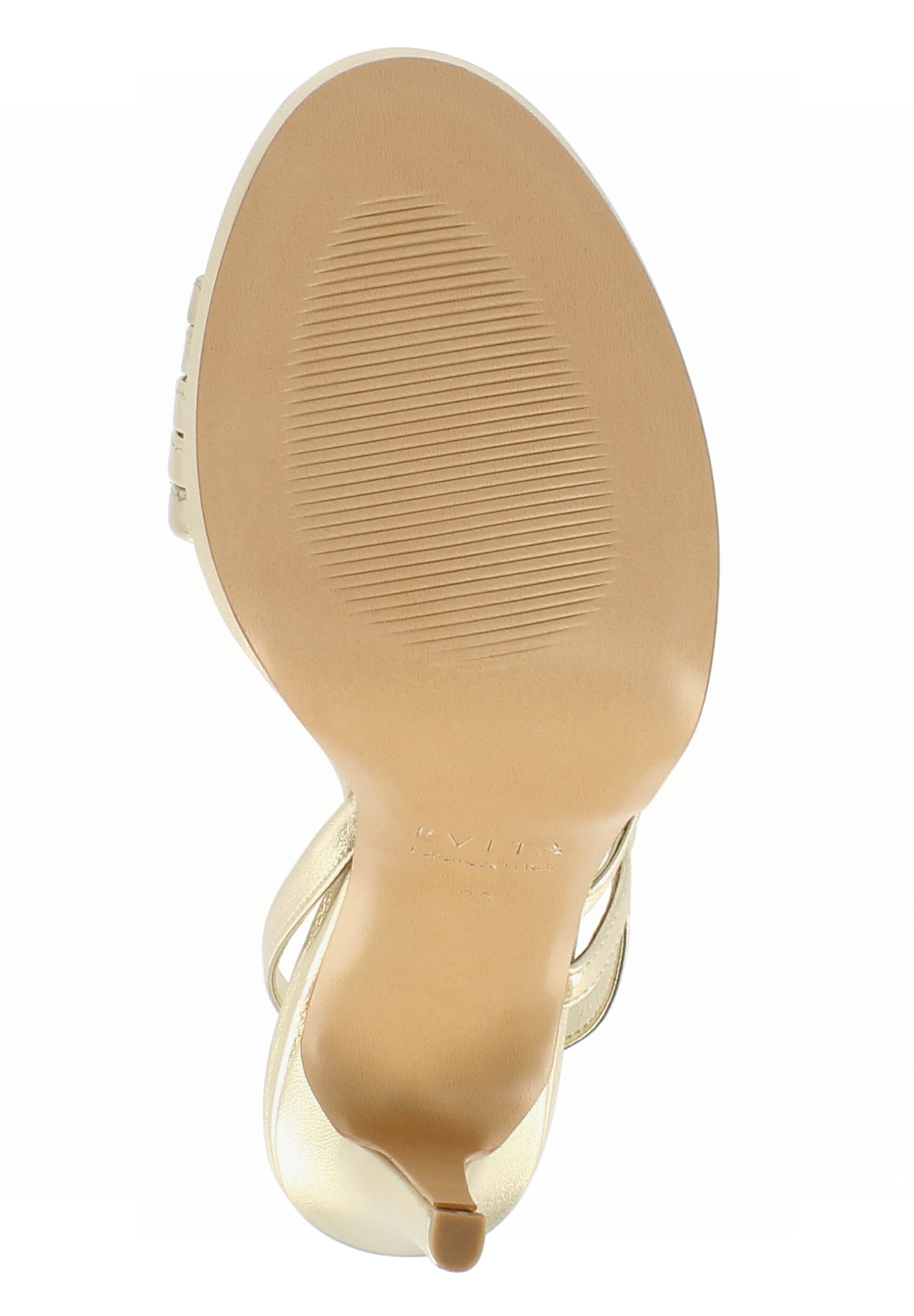 EVITA Strap sandal 'Eva' in Gold