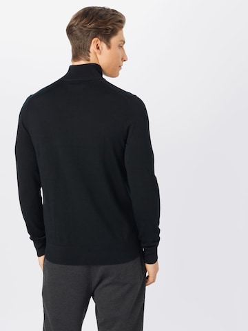 Calvin Klein Regularny krój Sweter w kolorze czarny