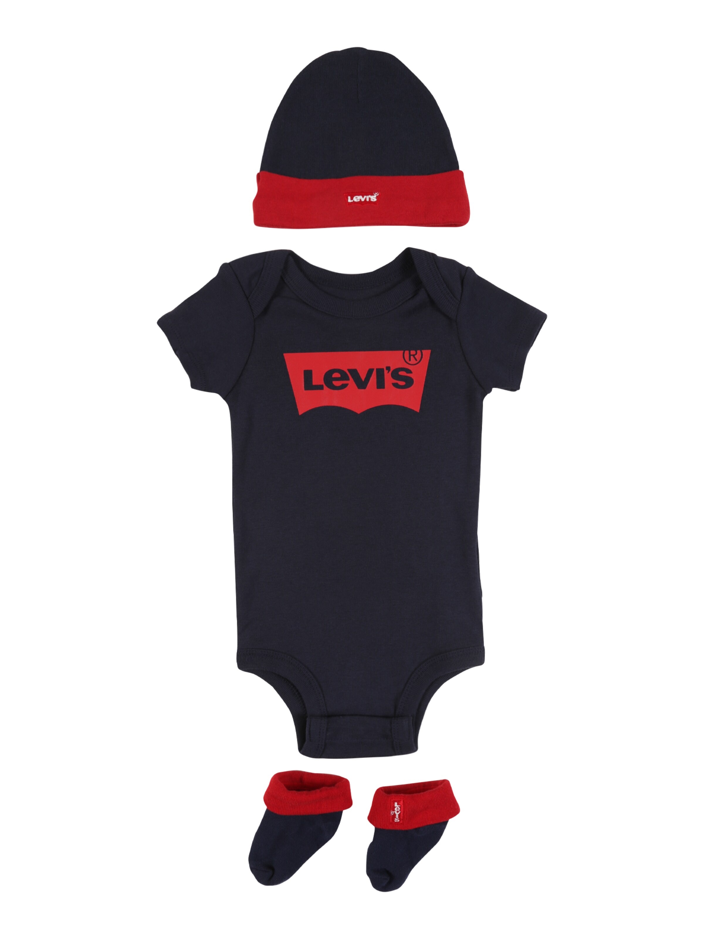 Levi's Kids - Macacão/Body em azul: frente
