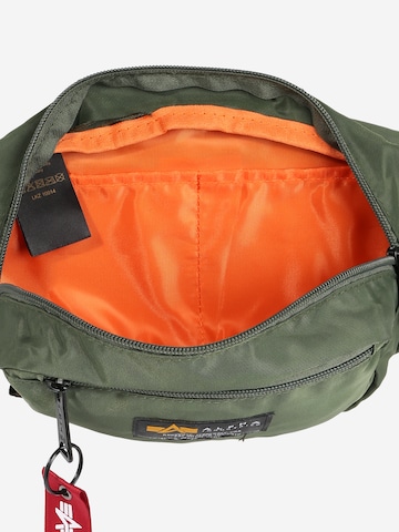 ALPHA INDUSTRIES - Bolsa de cintura 'Crew' em verde