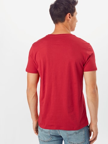 ALPHA INDUSTRIES Shirt in Rood