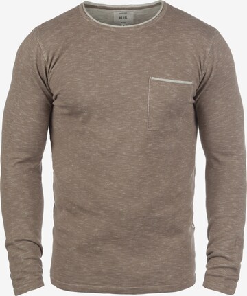 Redefined Rebel Pullover 'Maverick' in Braun: predná strana