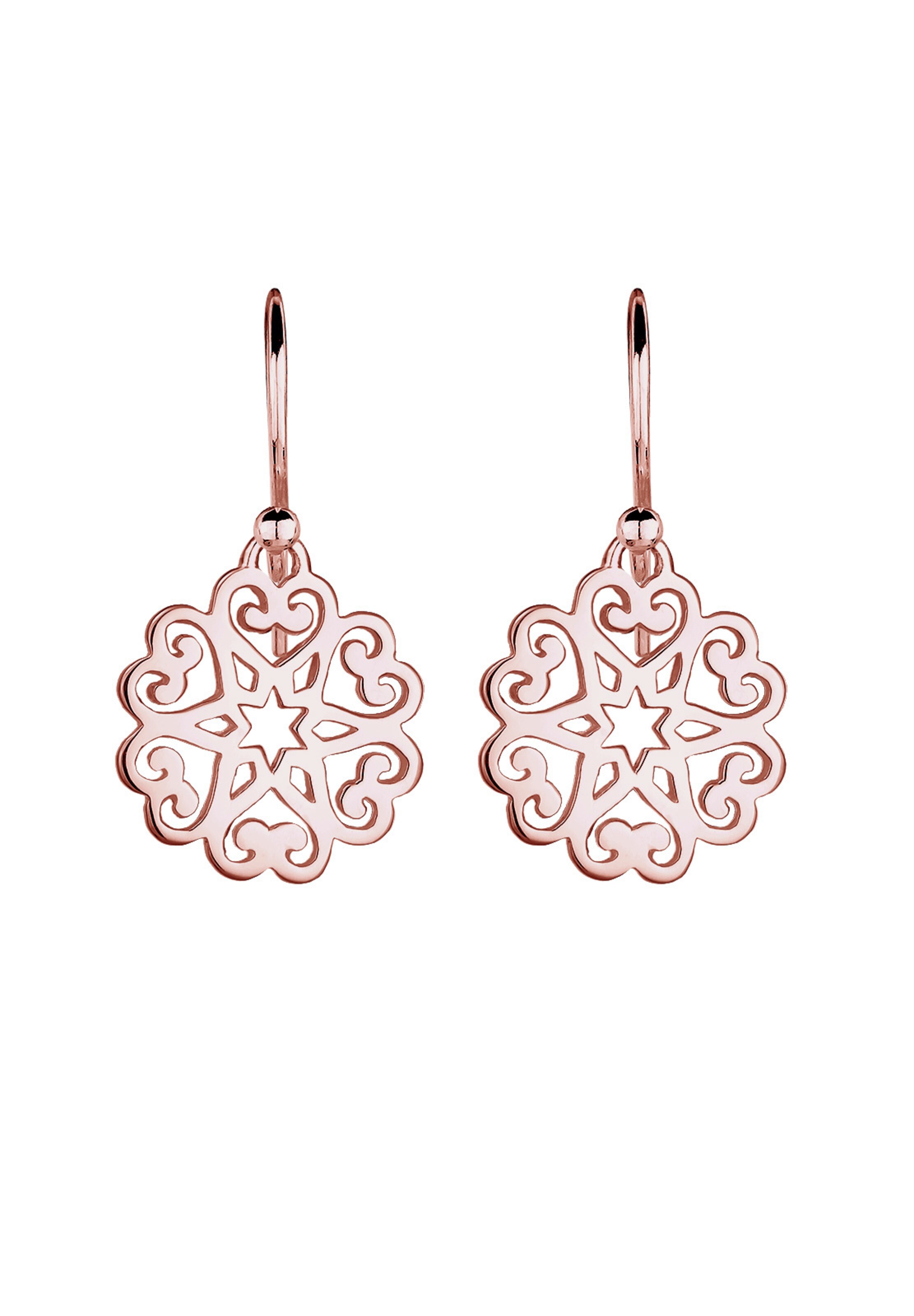 Boucles d'oreilles 'Ornament' ELLI en or : devant