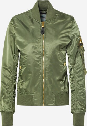 Giacca di mezza stagione di ALPHA INDUSTRIES in verde: frontale