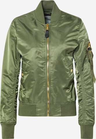 ALPHA INDUSTRIES Between-season jacket in Green: front